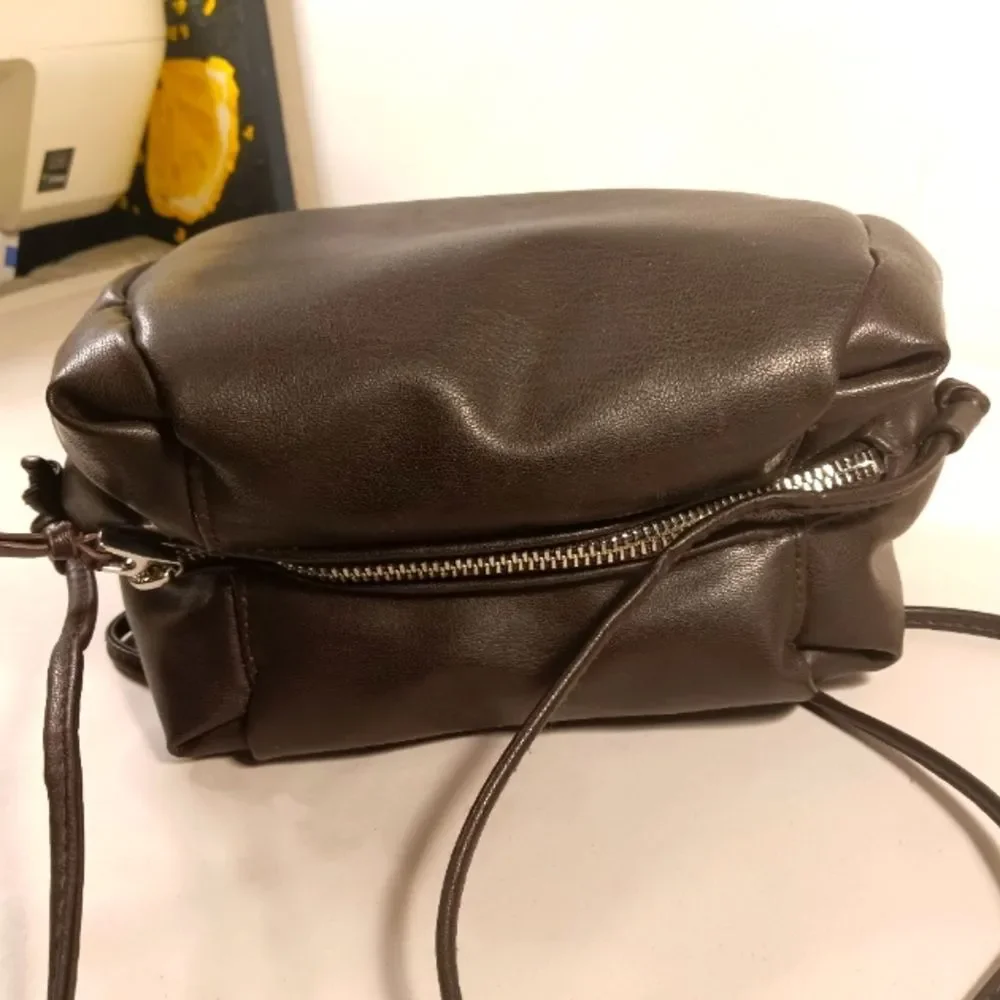 H&M Soft Brown Puffer Shoulder Bag 8X5